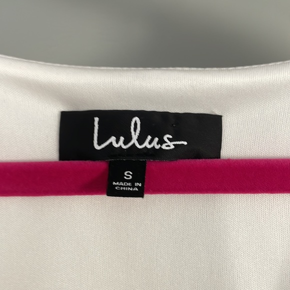 White Lulus dress - Picture 2 of 5